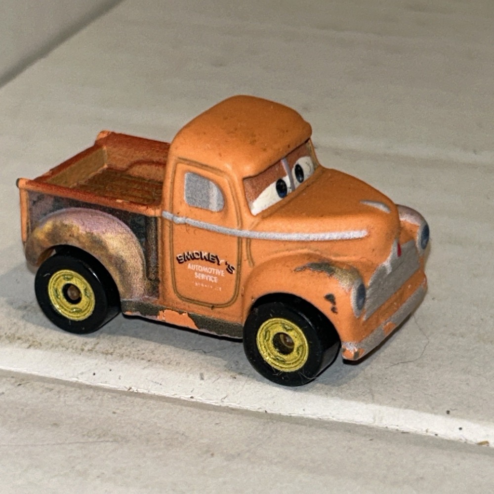 Disney‎ Pixar Cars Metal mini racers SMOKEY'S Box #13 Smokey Pickup